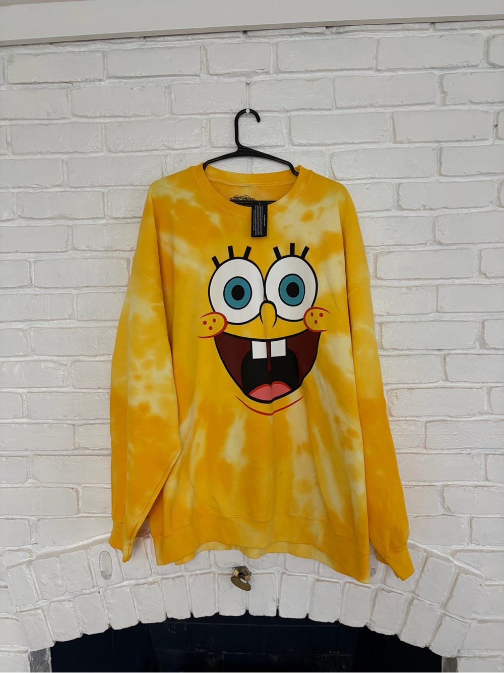 Men’s SpongeBob SquarePants crewneck sweater size extra large new with tags